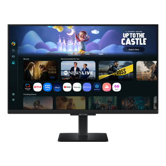 Samsung 68.6 cm (27) M5 FHD Smart Monitor with Smart TV experience — LS27FM500EWXXL — alternate view