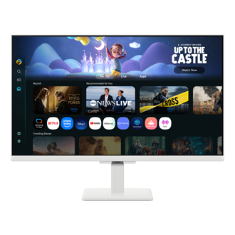 Samsung 68.6 cm (27) M5 FHD Smart Monitor with Smart TV experience — LS27FM501EWXXL — alternate view