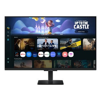 Samsung 80 cm (32) M5 FHD Smart Monitor with Smart TV experience — LS32FM500EWXXL — alternate view