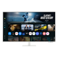 Samsung 1.08 m (43) M7 UHD 4K Smart Monitor (2025) featuring Smart TV experience with AI — LS43FM701UWXXL — alternate view