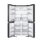 Samsung RF65DG90BDSG 650 L 4 Door Convertible French Door Refrigerator – Triple Cooling, FlexZone™, SmartThings Enabled, Black Caviar