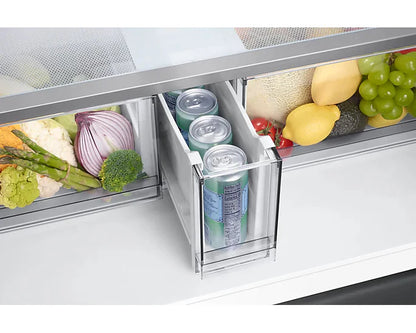 Samsung RF65DG90BDSG 650 L 4 Door Convertible French Door Refrigerator