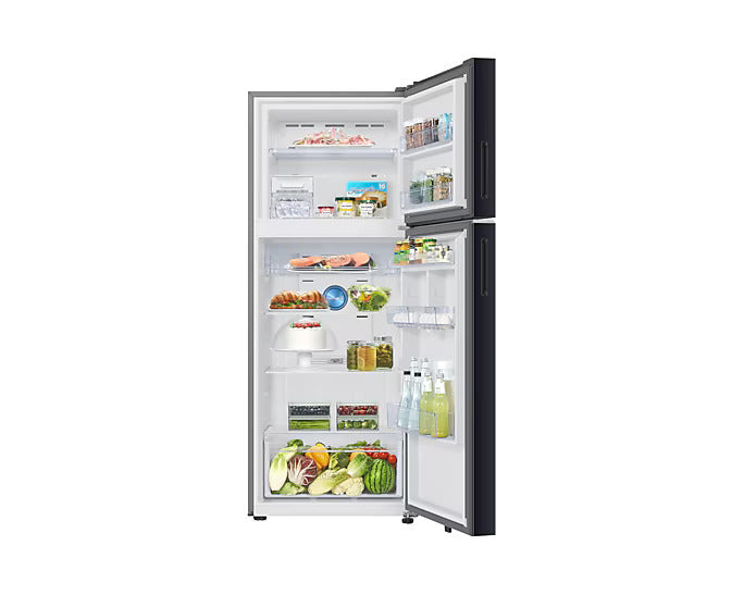 Samsung RT45DB6A4B2/HL 419 L 2 Star Double Door Refrigerator – BESPOKE AI, Convertible 5-in-1, Twin Cooling, Wi-Fi Enabled, 20-Year Compressor Warranty, Clean Black