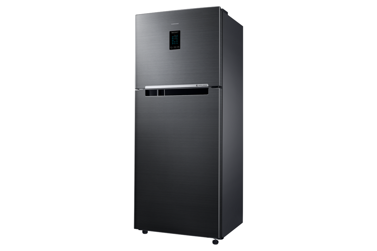 Samsung 301 L Double Door Refrigerator with Twin Cooling Plus™, 2★ RT31H4522BX — RT31H4522BX/HL — product view