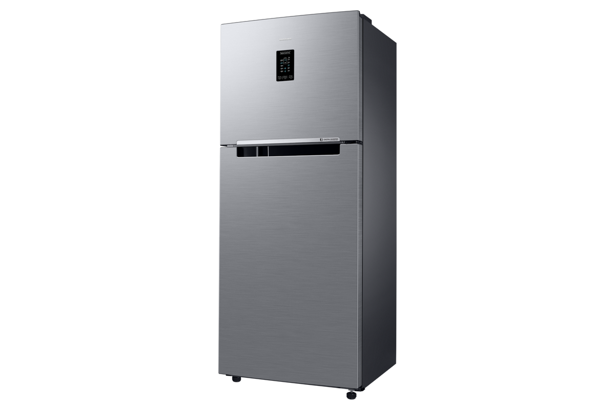 Samsung 301 L Double Door Refrigerator with Twin Cooling Plus™, 2★ RT31H4522S8 — RT31H4522S8/HL — product view