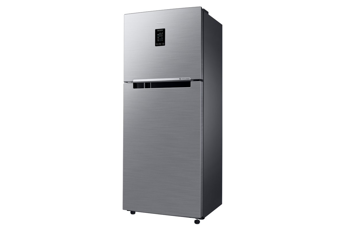 Samsung 301 L Double Door Refrigerator with Twin Cooling Plus™, 2★ RT31H4522S9 — RT31H4522S9/HL — product view