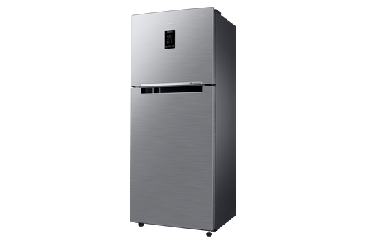 Samsung 301 L Double Door Refrigerator with Twin Cooling Plus™, 2★ RT31H4522S9 — RT31H4522S9/HL — product view