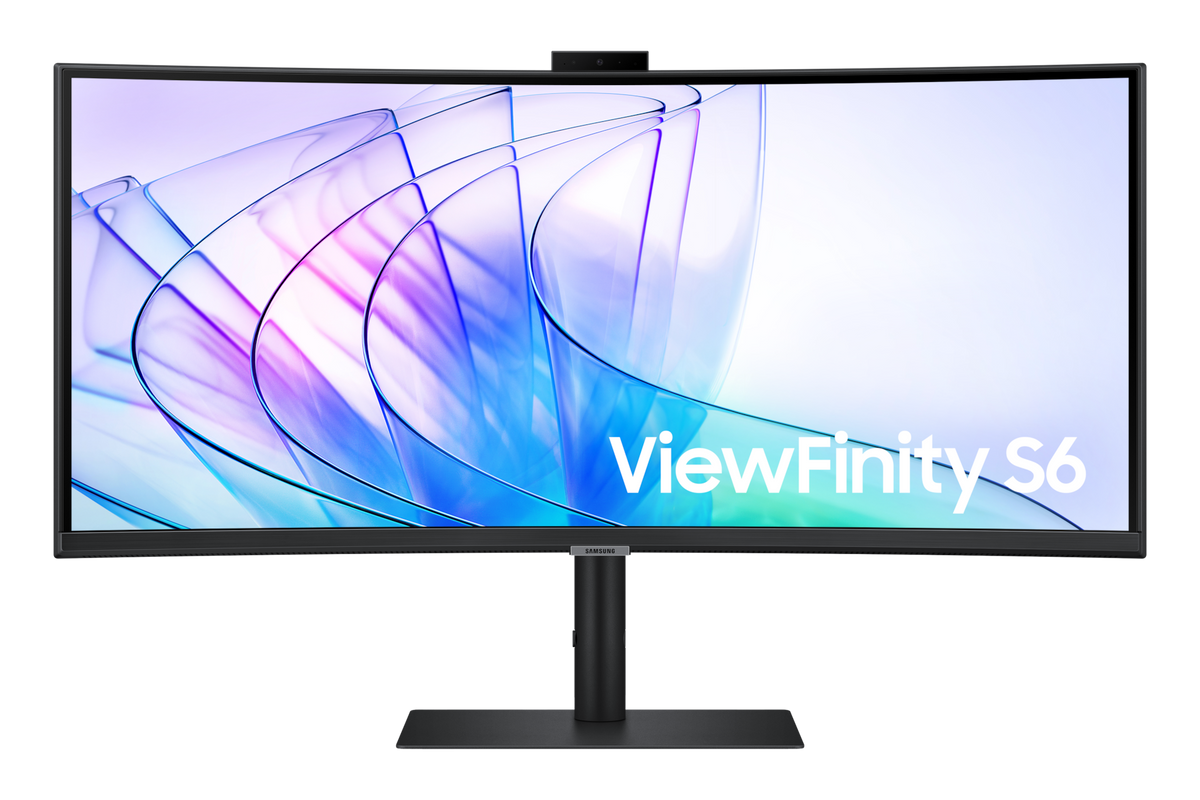 Samsung 86 cm (34) ViewFinity S6 S65VC Ultra WQHD Webcam Monitor — LS34C650VAWXXL — product view