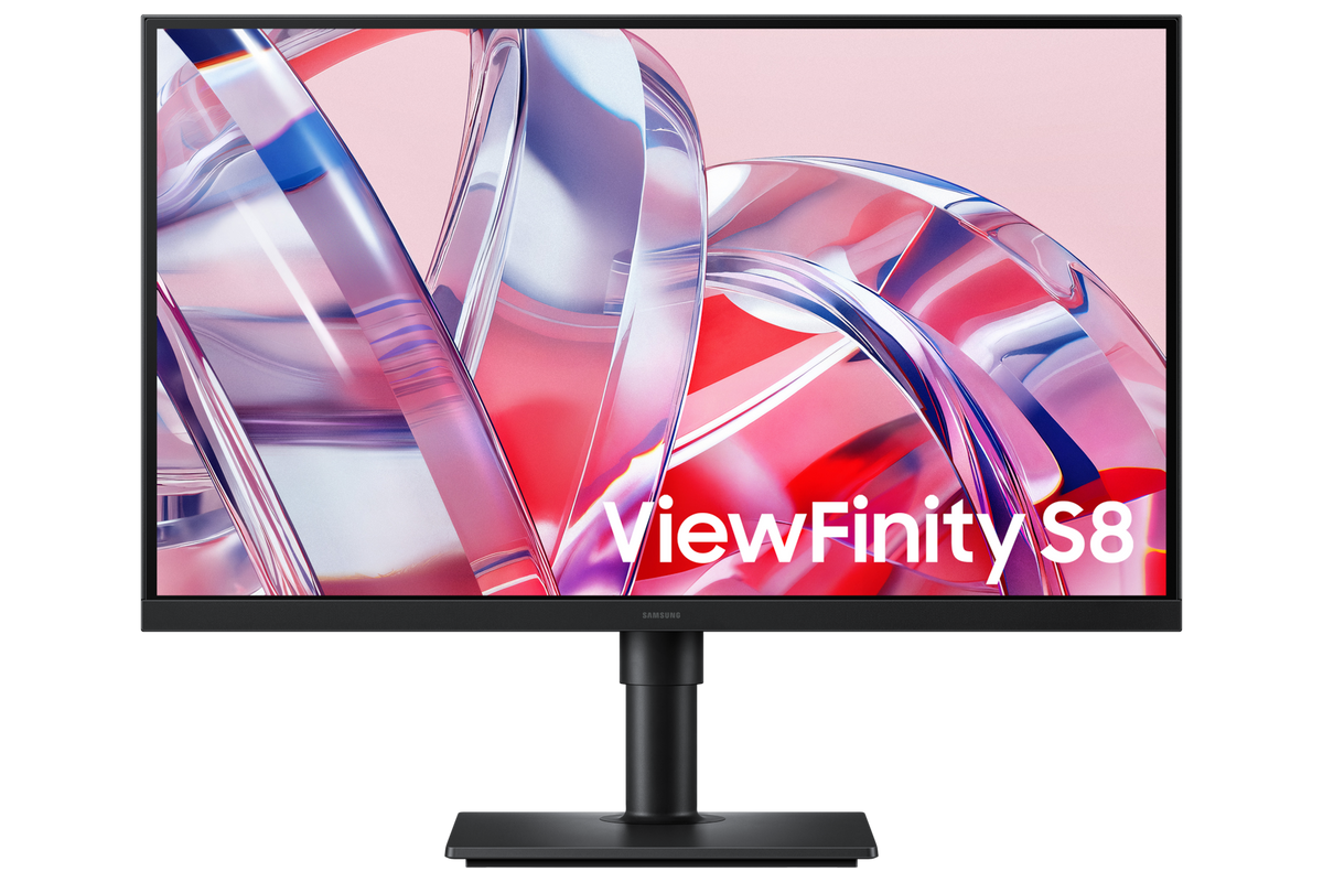 Samsung 68.5 cm (27) ViewFinity S8 S80H 4K UHD Monitor — LS27H800EAWXXL — product view