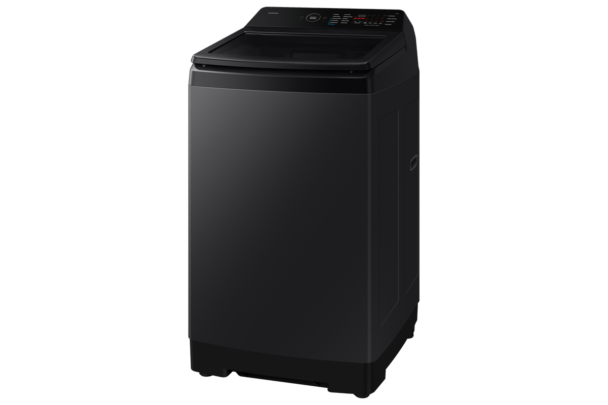 Samsung 8.0 kg Top Load Washing Machine with Ecobubble™ & Heater, 5★ WA40F08H2B — WA40F08H2BTL — product view