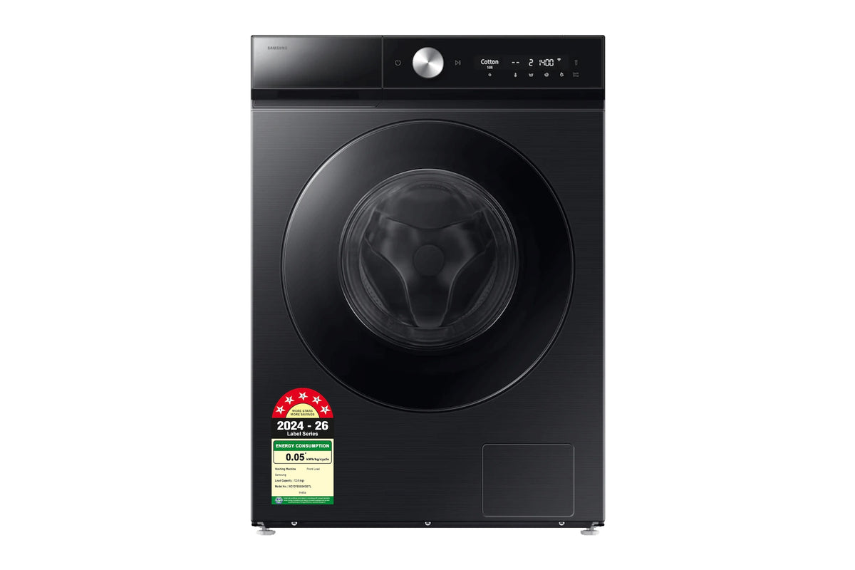 Samsung 12 kg/7 kg Front Load Washer Dryer Combo, AI Wash, WD12FB8B94GB — WD12FB8B94GBTL — product view