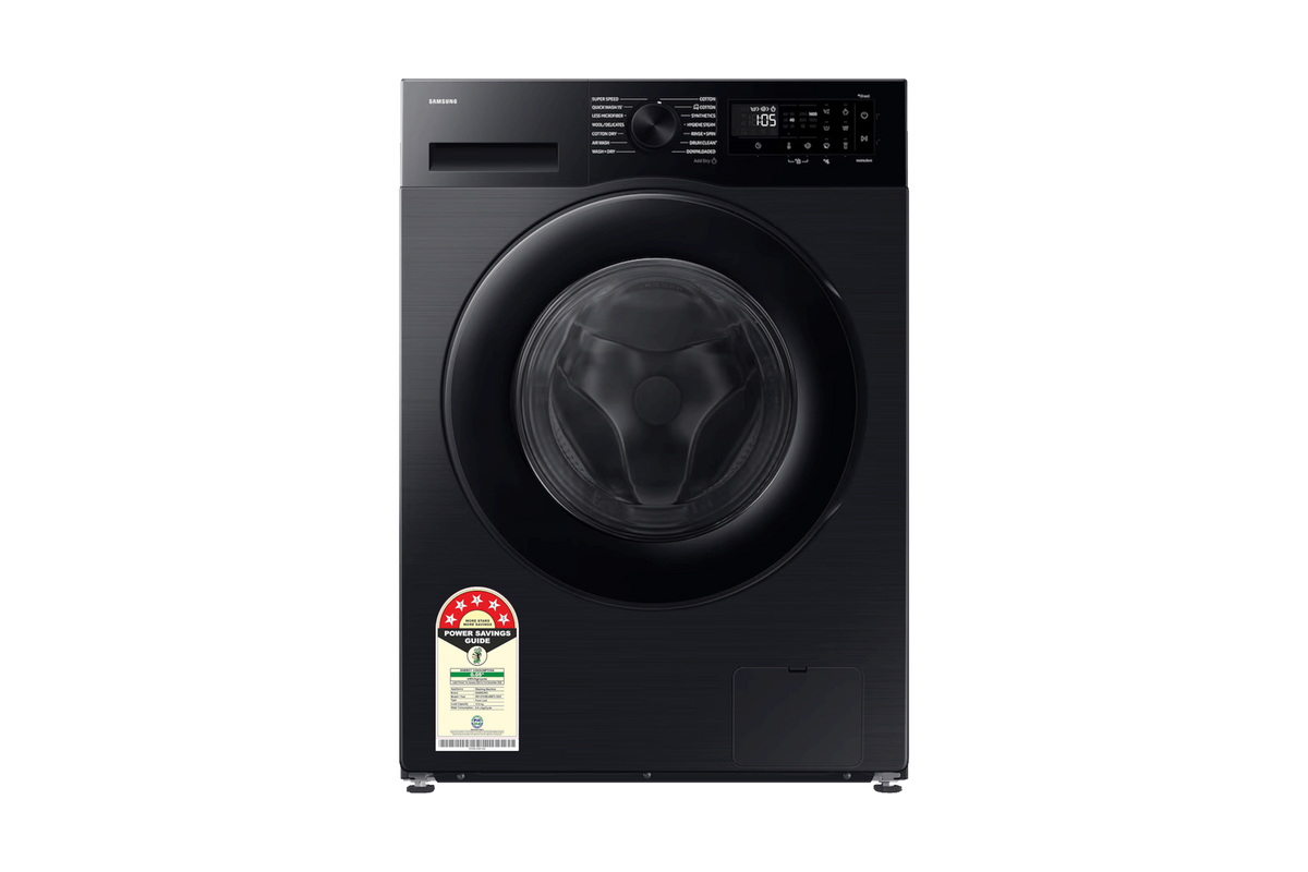 Samsung 12 kg/7 kg Front Load Washer Dryer Combo, Superspeed, WD12FG5B34BB — WD12FG5B34BBTL — product view