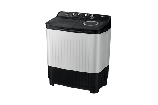 Samsung 9.5 kg Semi Automatic Washing Machine with Hexa Storm Pulsator, 5★ WT80C4200GG — WT80C4200GG/TL — product view