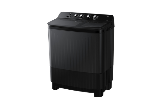 Samsung 8.0 kg Semi Automatic Washing Machine with Toughened Glass Lid, 5★ WT80F4560GD — WT80F4560GD/TL — product view