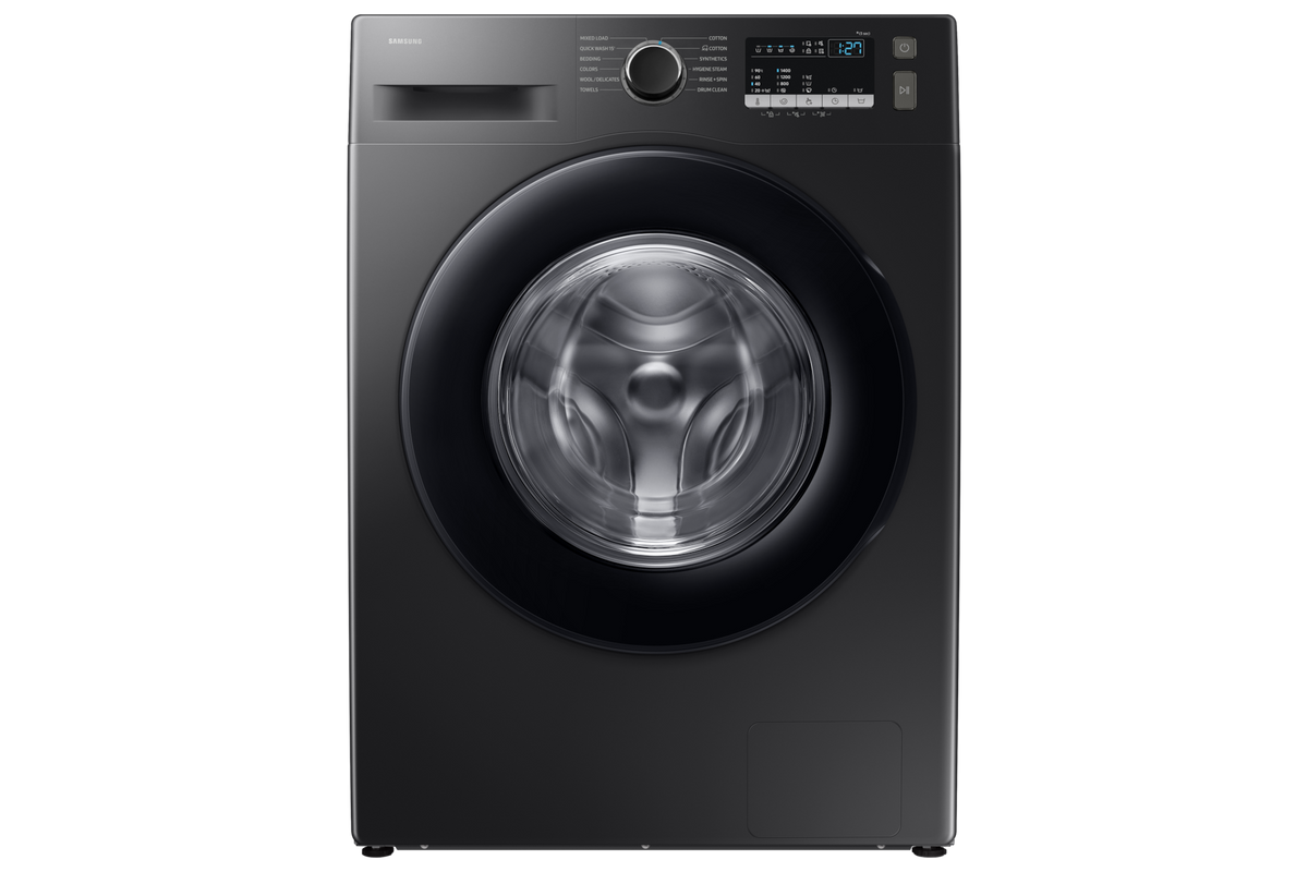 Samsung 9.0 kg Front Load Washing Machine with Hygiene Steam, 5★ WW90FG4U04AB — WW90FG4U04ABTL — product view