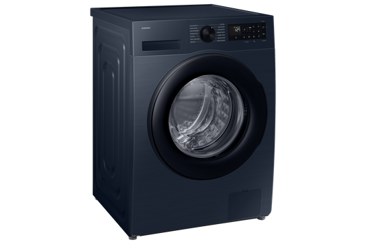 Samsung 9.0 kg Front Load Washing Machine with Hygiene Steam AI Ecobubble™, 5★ WW90DG5U24AS — WW90DG5U24ASTL — product view