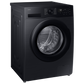 Samsung 9.0 kg Front Load Washing Machine with Hygiene Steam AI Ecobubble™, 5★ WW90DG5U24AB — WW90DG5U24ABTL — product view