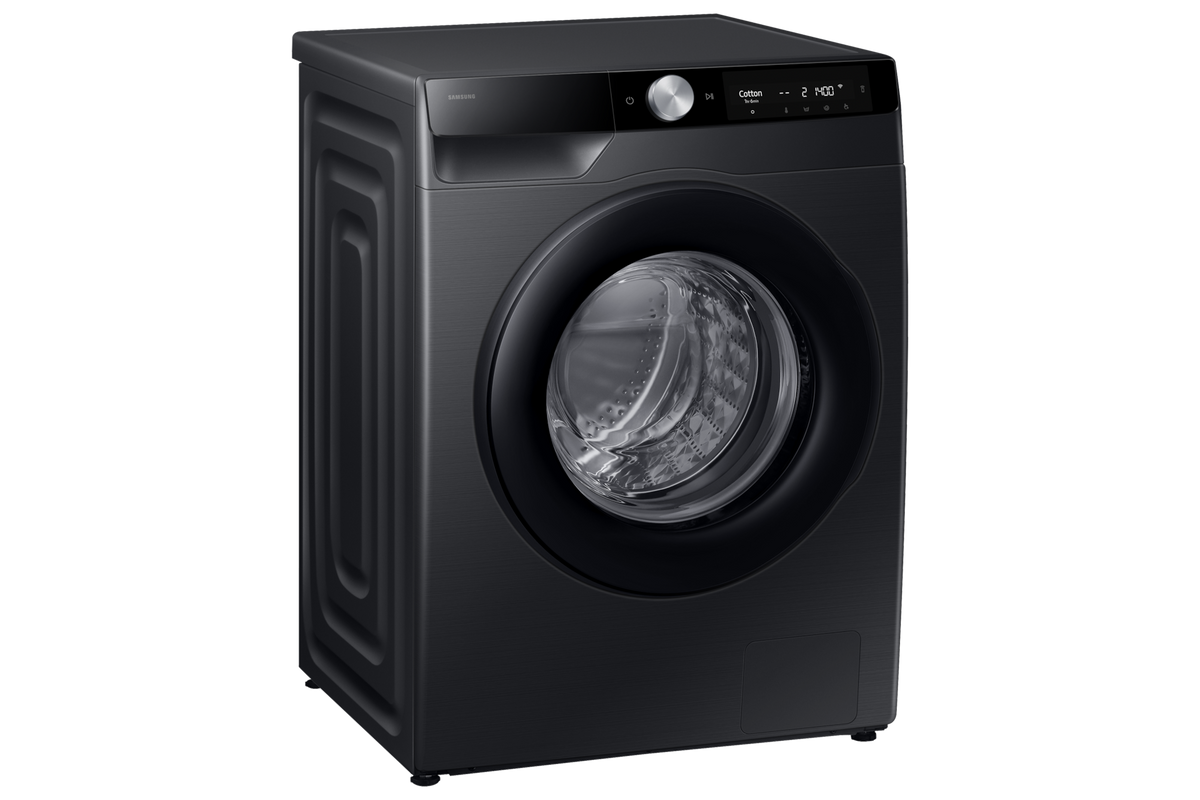 Samsung 9.0 kg Front Load Washing Machine with AI Control & SuperSpeed™, 5★ WW90DG6U24AB — WW90DG6U24ABTL — product view
