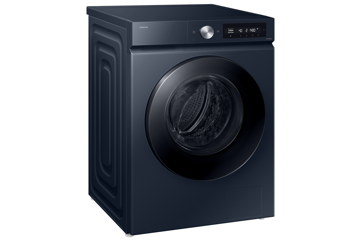Samsung 12.0 kg Front Load Washing Machine with Bespoke AI & SuperSpeed™, 5★ WW12DB7B24GS — WW12DB7B24GSTL — product view