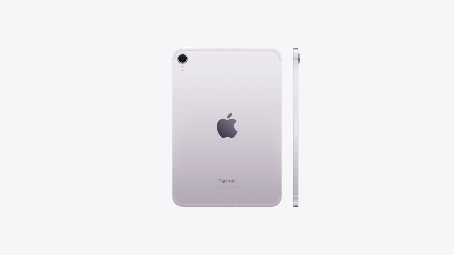 Apple iPad mini Wi-Fi + Cellular Tablet, 512 GB, Purple