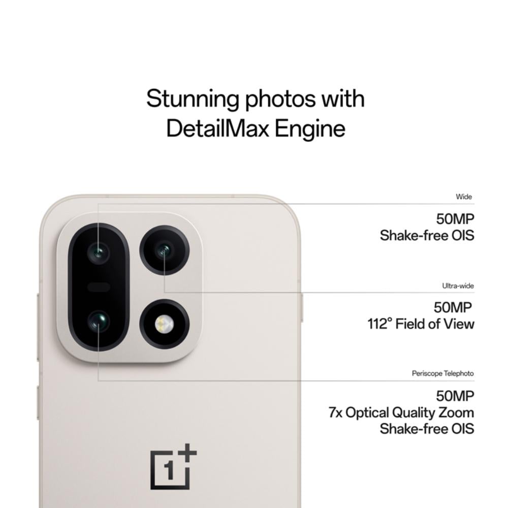 OnePlus 15 5G 256 GB, 12 GB RAM, Sand Storm, Mobile Phone