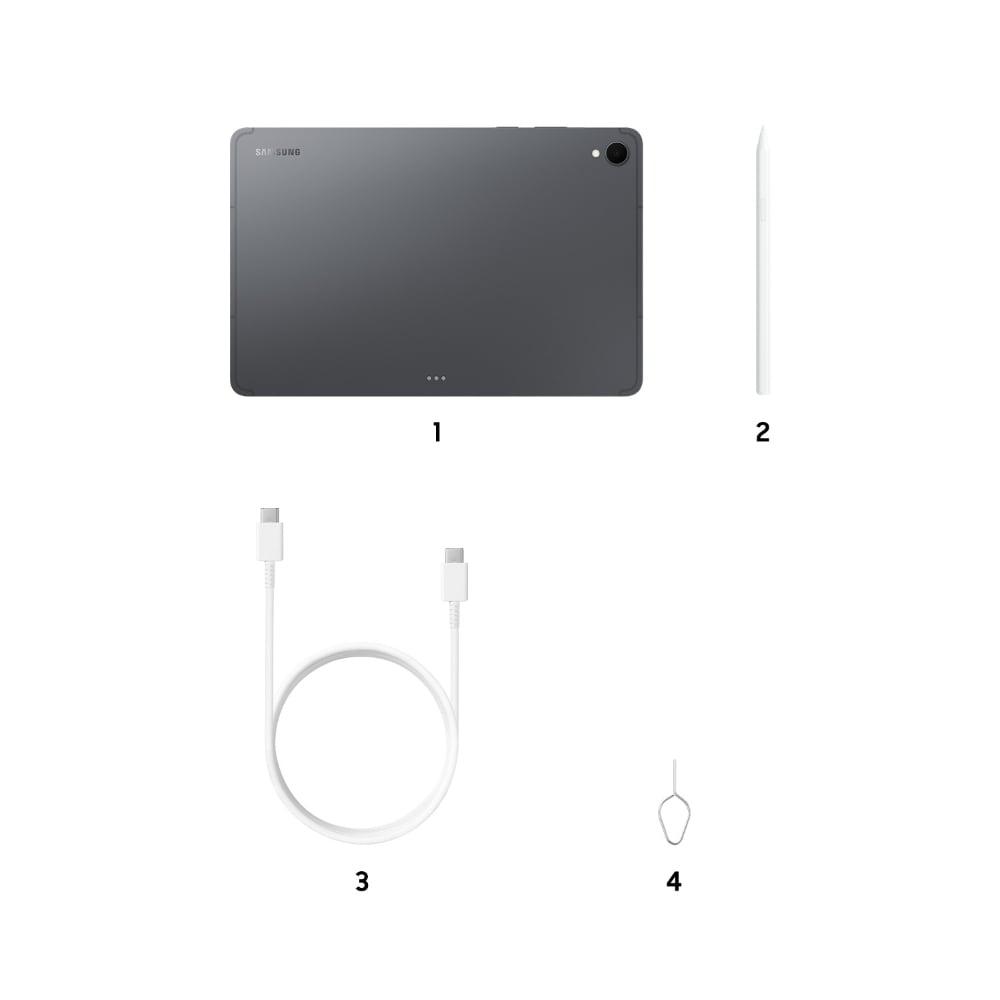 Samsung Tablet S11 27.94 cm (11 Inch) Wi-Fi Tablet with S-Pen, 12 GB RAM, 512 GB, Gray, SM-X730NZAIINU