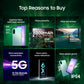 Samsung Galaxy A07 5G 128 GB, 4 GB RAM, Green, Mobile Phone