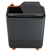 Lloyd GLWMS90HVGEX 9.0 Kg 5 Star Semi-Automatic Washing Machine | Dual Magic Filters | Toughened Glass Lids | Anti-Bacterial Body | Vibrant Orange & Grey