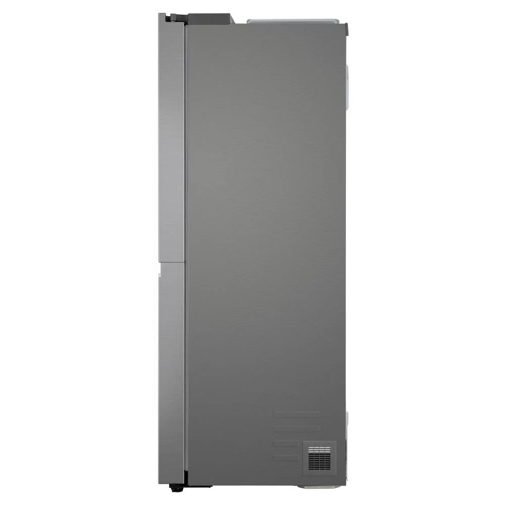 LG GL-L257CPZ3 635 L Side-by-Side Refrigerator (Shiny Steel) | Inverter Compressor, DoorCooling+, AI ThinQ Wi-Fi, Water & Ice Dispenser, Hygiene Fresh+