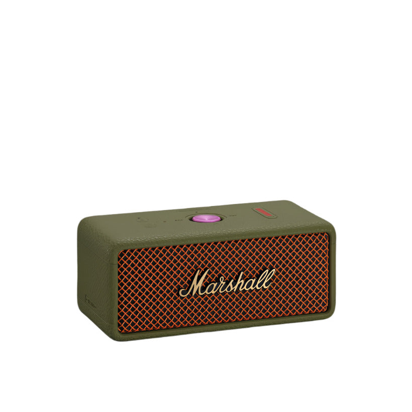 Marshall Emberton III Compact Portable Bluetooth Speaker with 32+ Hours of Playtime, Dust & Waterproof (IP67) Lunar Red 2025