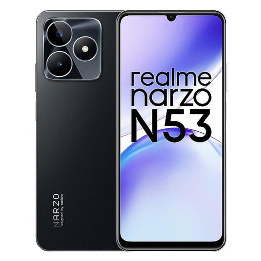 Realme Narzo N53, 4 GB RAM 64 GB Mobile Phone Feather Black