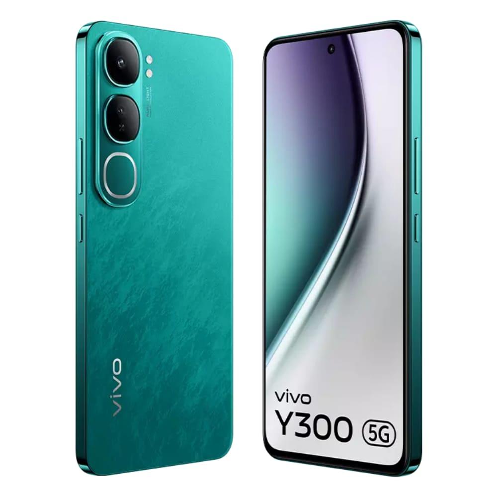 Vivo Y300 128 GB, 8 GB RAM, Emerald Green, Mobile Phone