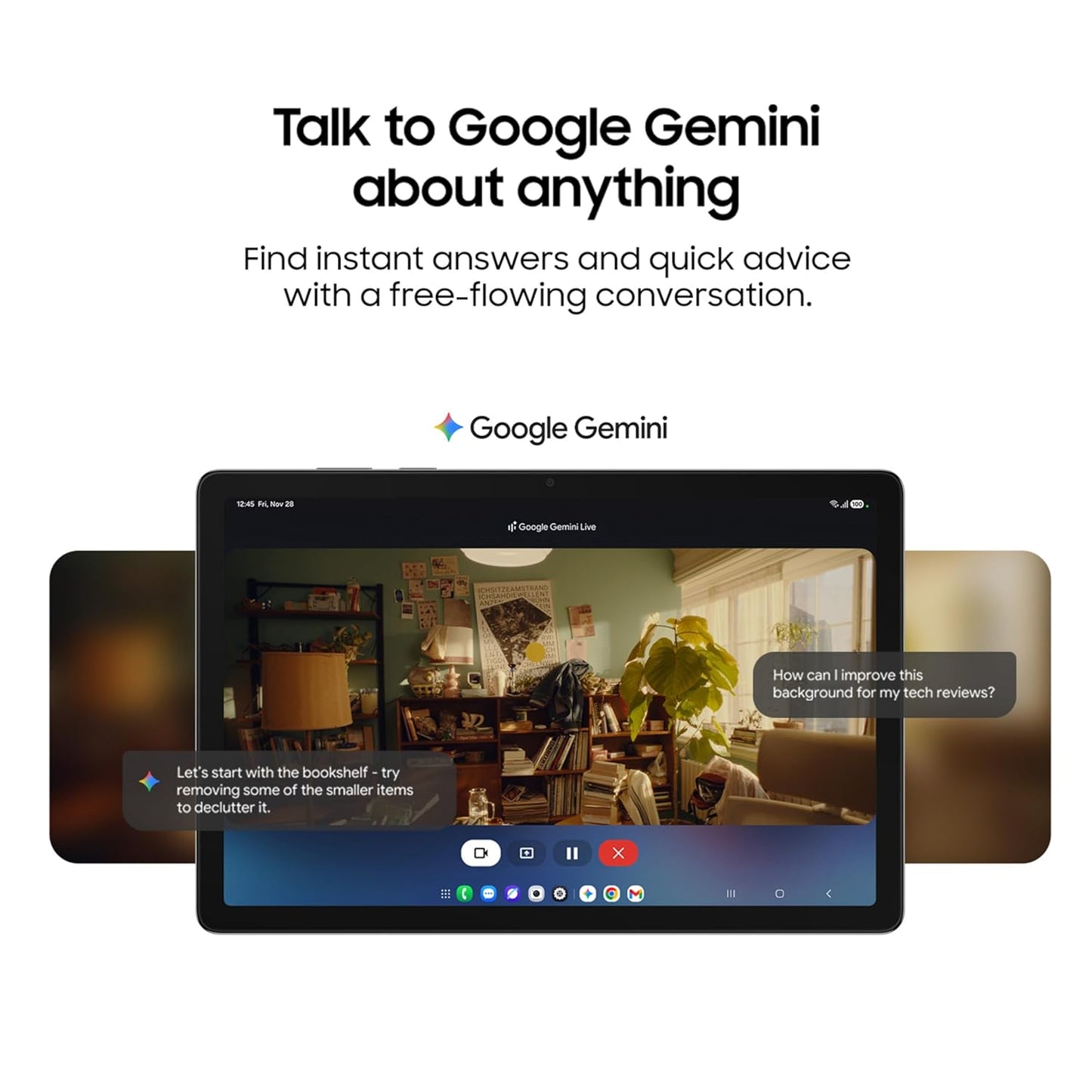 Samsung Galaxy Tab A11+, 27.82 cm (11 inch) Display, 8 GB RAM, 256 GB Storage, 90Hz Refresh Rate, AI with Google Gemini, Dolby Atmos, Quad Speakers, Wi-Fi Tablet, Gray