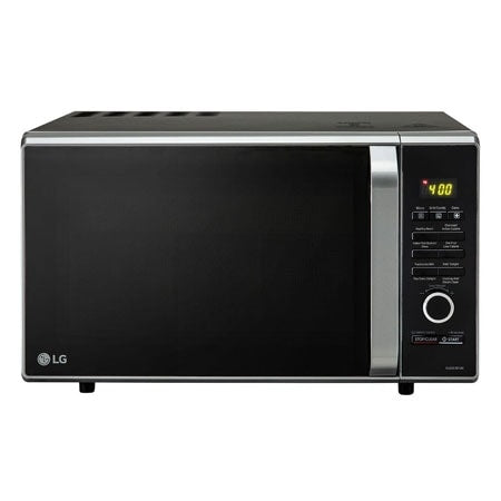 LG 28 L Charcoal Convection Microwave Oven with Charcoal Lighting Heater, Diet Fry, Motorised Rotisserie, Black — MJ2887BFUM — product view