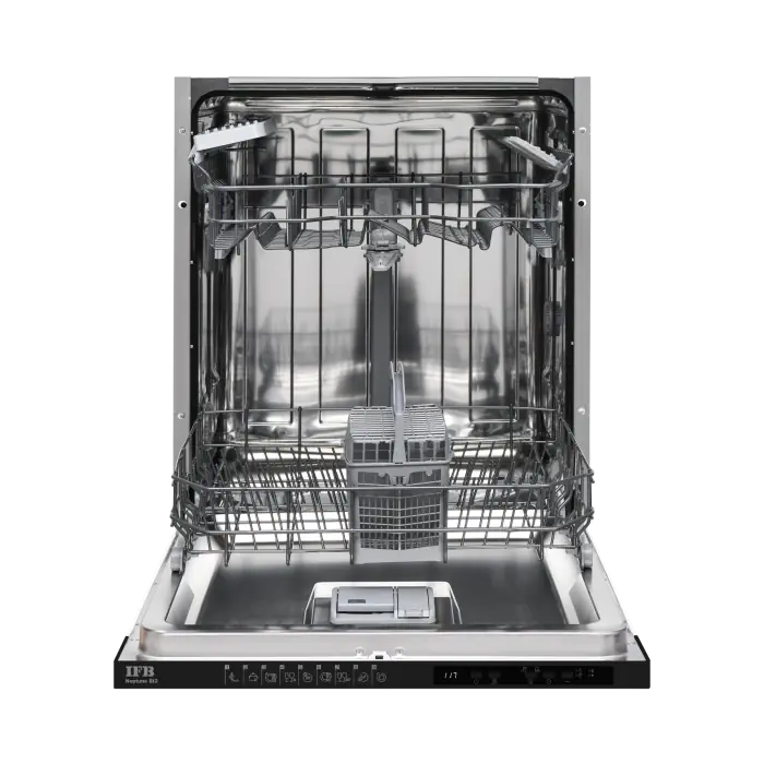 IFB Neptune BI2 Built-in Dishwasher 14 Place Settings, Dual Spray, Hot Water Wash, Water Softener, Made in Turkey