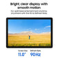 Samsung Tablet A11+ 27.94 cm (11 Inch) Wi-Fi + 5G Tablet, 6 GB RAM, 128 GB, Gray, SM-X236BZAAINS
