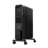 Philips CX3011/01 11Fin (Oil Filled Radiator)|Room Heater|2900W|3 Heat Settings & PTC Fan  Wheels| Comfortable Breathing|360° Heating (Black)
