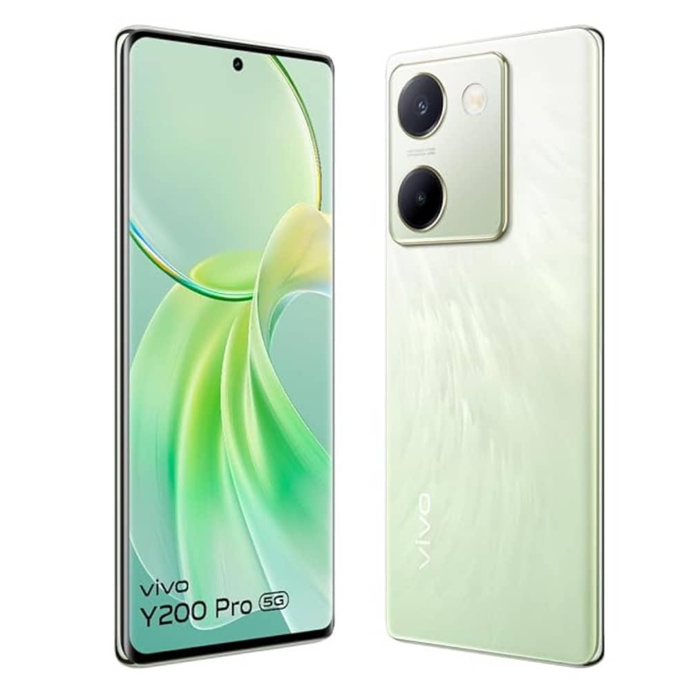 Vivo Y200 Pro 5G 128 GB, 8 GB RAM, Silk Green, Mobile Phone