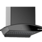 Bosch DWA68IJ60I 1200 m³/h Glass Kitchen Chimney with Touch & Gesture Control, Auto Clean & Filterless Technology (Black)