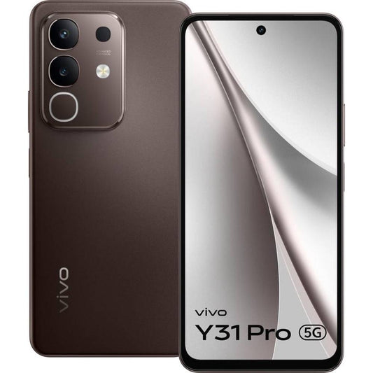 Vivo Y31 Pro 256 GB, 8 GB RAM, Brown, Mobile Phone