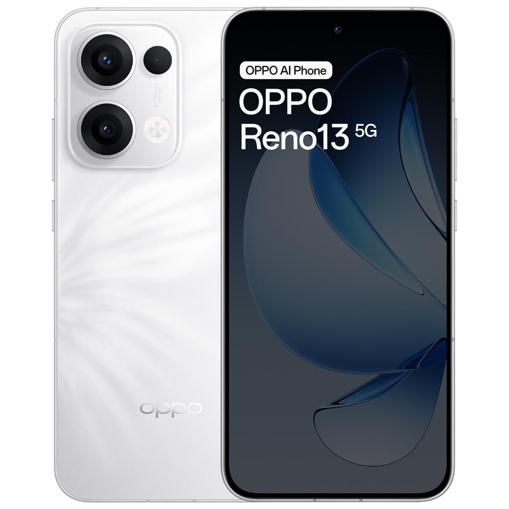 Oppo Reno 13 5G 128 GB, 8 GB RAM, Ivory White, Mobile Phone