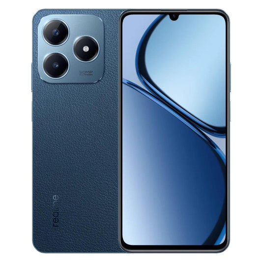 Realme C63 128 GB, 4 GB RAM, Leather Blue Mobile Phone