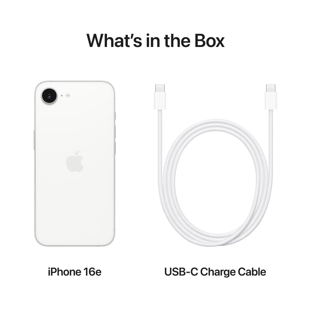 Apple iPhone 16e 128 GB, White