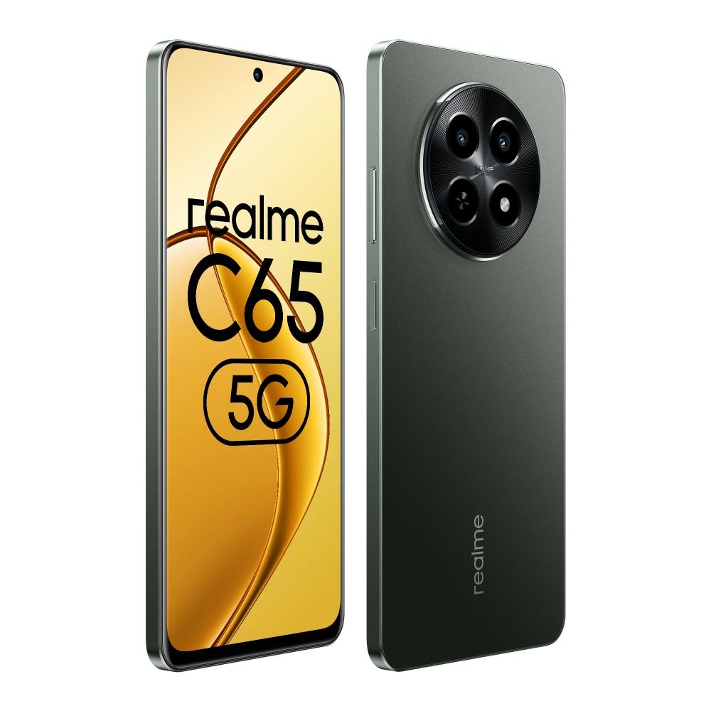 Realme C65 5G 128 GB, 6 GB RAM, Glowing Black, Mobile Phone
