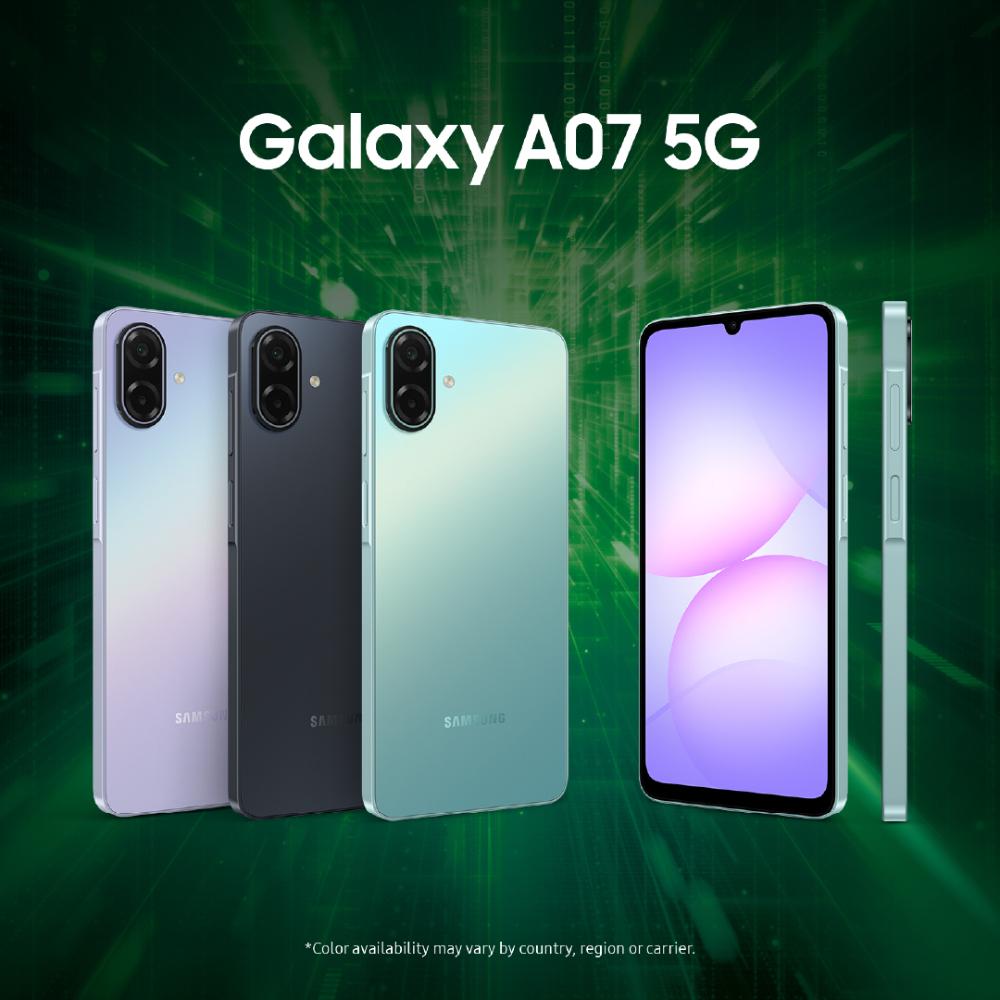 Samsung Galaxy A07 5G 128 GB, 4 GB RAM, Green, Mobile Phone
