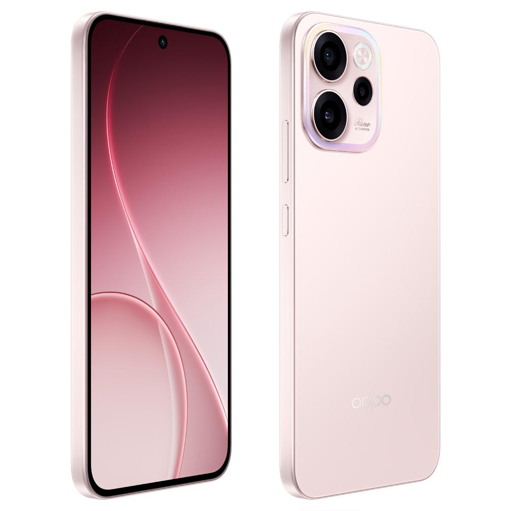 OPPO Reno15c 5G 256 GB, 8 GB RAM, Afterglow Pink, Mobile Phone