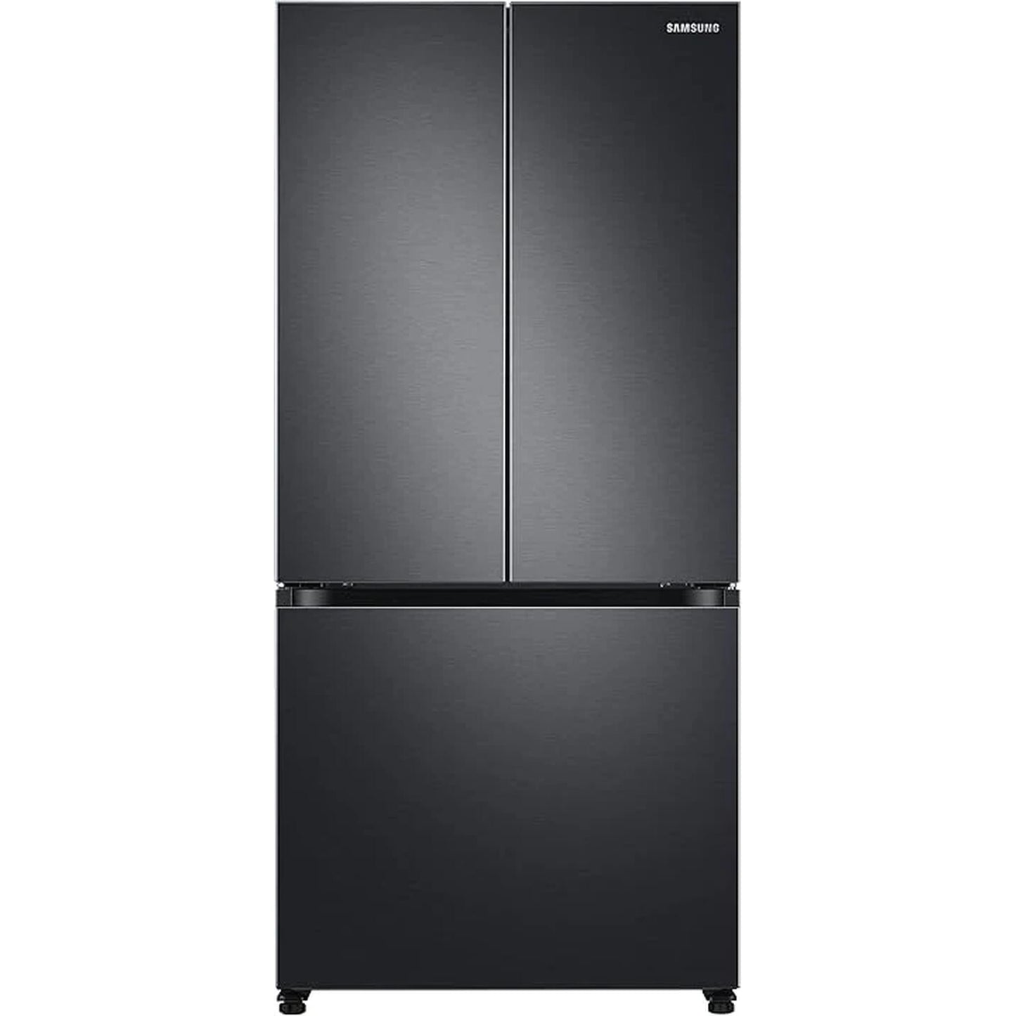 Samsung RF57A5032B1 550L Frost Free French Door Refrigerator (Black Matt) – Convertible Bottom Freezer, Digital Inverter Compressor, Twin Cooling Plus