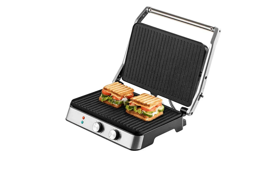 Russell Hobbs RST2006CG 2000W Electric Barbecue Grill | Adjustable Temperature | Smokeless Indoor &amp; Outdoor BBQ | Suraj Electronics Delhi NCR