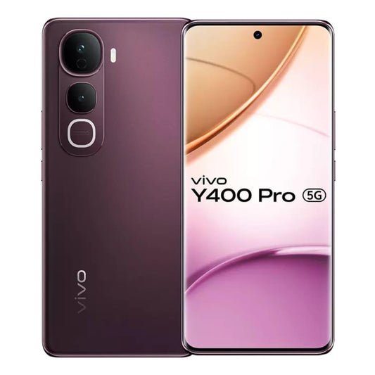 Vivo Y400 Pro 5G 128 GB, 8 GB RAM, Nebula Purple, Mobile Phone