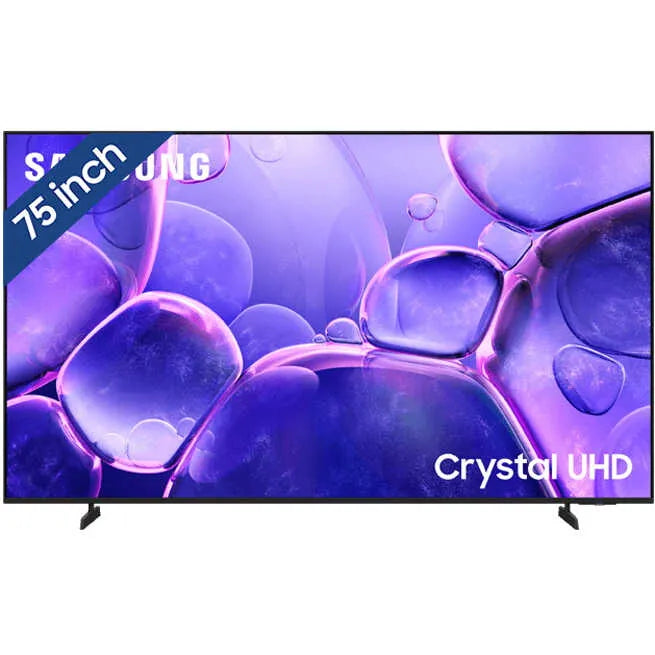 Samsung 75 Inch 4K Smart LED TV (UA75U8500FUXXL, 2025) – Crystal UHD, HDR, Voice Control